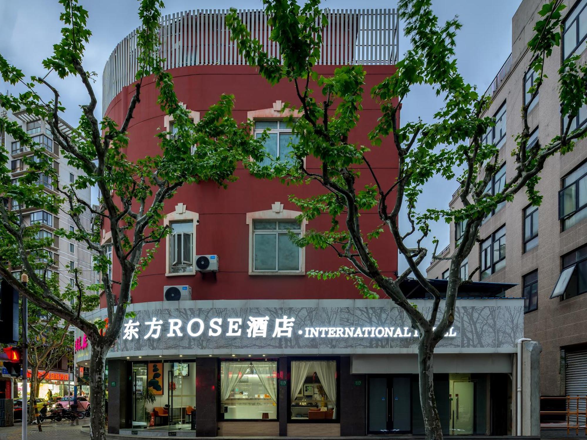 Orient Rose International Hotel Shanghai Exterior foto
